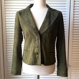 vakko Suede Jacket Size 8P